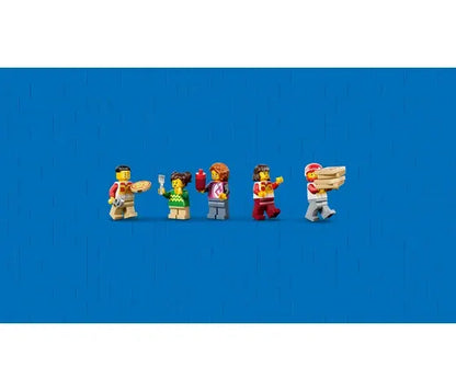 LEGO City - Pizzacentrale met voertuigen - 60496