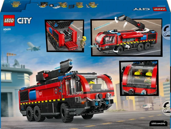 LEGO City - Luchthaven brandweertruck - 60499