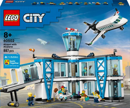 LEGO City - Luchthaven met vliegtuig - 60502