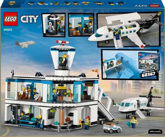 LEGO City - Luchthaven met vliegtuig - 60502
