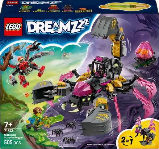 LEGO DREAMZzz - Nachtmerrie schorpioengraver - 71513