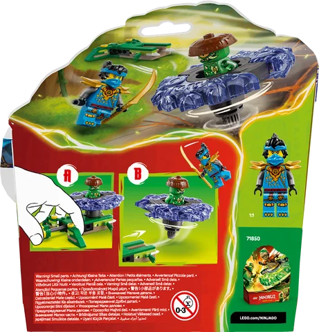LEGO Ninjago - Nya vs. mutatiemonster in spinner - 71849