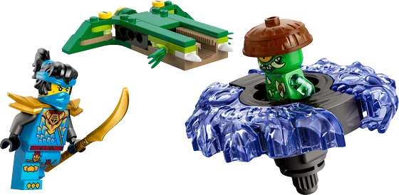 LEGO Ninjago - Nya vs. mutatiemonster in spinner - 71849