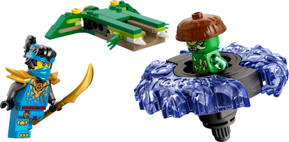 LEGO Ninjago - Nya vs. mutatiemonster in spinner - 71849