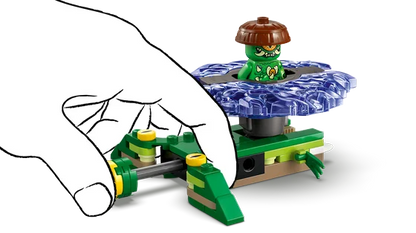 LEGO Ninjago - Nya vs. mutatiemonster in spinner - 71849
