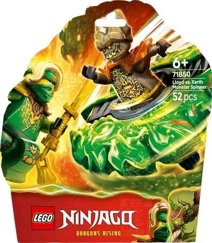 LEGO Ninjago - Lloyd vs. aardemonster in spinner - 71850