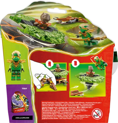 LEGO Ninjago - Lloyd vs. aardemonster in spinner - 71850