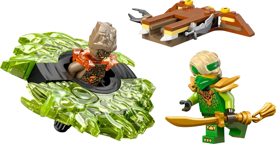 LEGO Ninjago - Lloyd vs. aardemonster in spinner - 71850