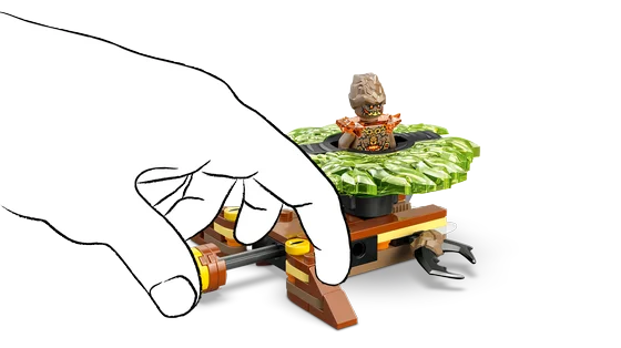LEGO Ninjago - Lloyd vs. aardemonster in spinner - 71850