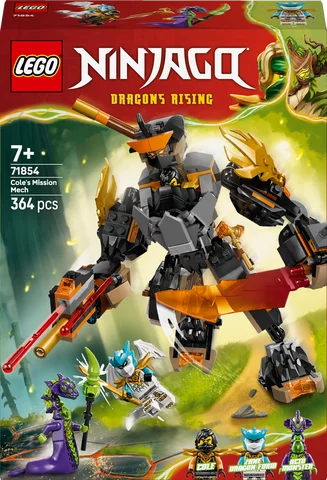 LEGO Ninjago - Cole's missiemecha en draak Zane - 71854