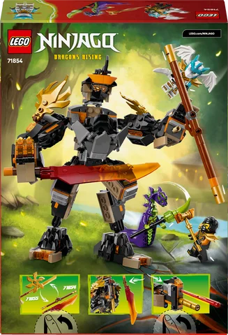 LEGO Ninjago - Cole's missiemecha en draak Zane - 71854