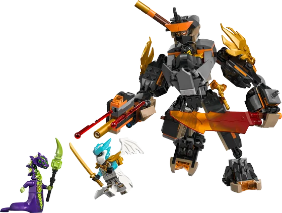 LEGO Ninjago - Cole's missiemecha en draak Zane - 71854
