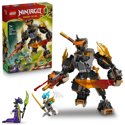 LEGO Ninjago - Cole's missiemecha en draak Zane - 71854