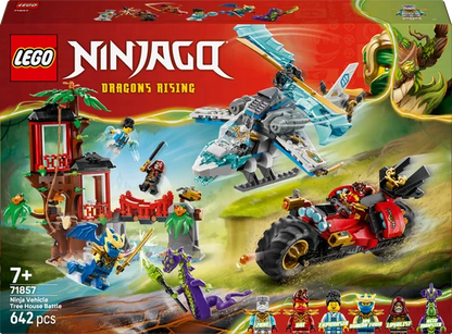 LEGO Ninjago - Ninjavoertuigen bij de boomhut - 71857