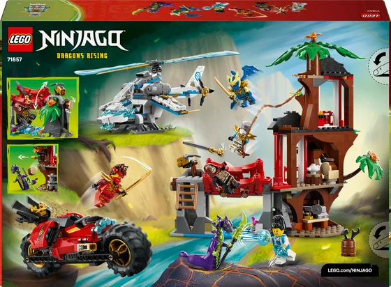 LEGO Ninjago - Ninjavoertuigen bij de boomhut - 71857
