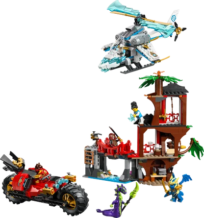 LEGO Ninjago - Ninjavoertuigen bij de boomhut - 71857