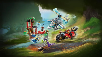 LEGO Ninjago - Ninjavoertuigen bij de boomhut - 71857