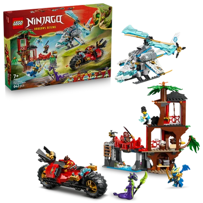 LEGO Ninjago - Ninjavoertuigen bij de boomhut - 71857