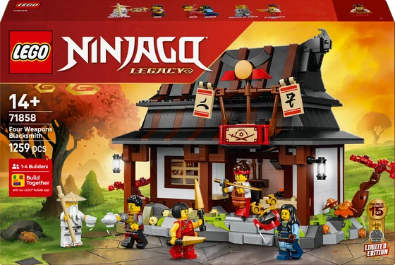 LEGO Ninjago - 15-jarig jubileum: Smederij De Vier Wapens - 71858