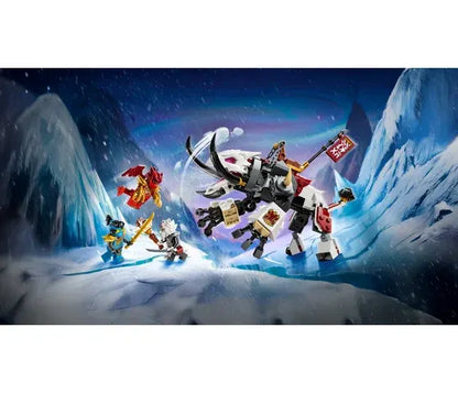 LEGO Ninjago - Zilvar en Grimtak het Drakenbeest - 71863
