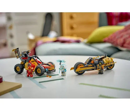 LEGO Ninjago - Kai en Cole's combivoertuigen - 71864