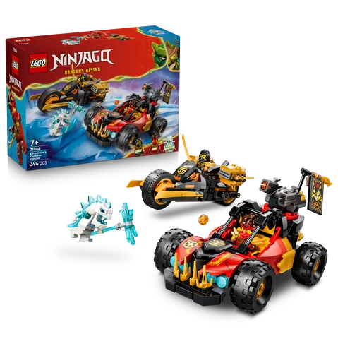 LEGO Ninjago - Kai en Cole's combivoertuigen - 71864