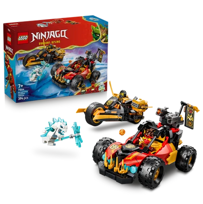 LEGO Ninjago - Kai en Cole's combivoertuigen - 71864