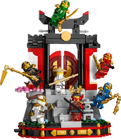 LEGO Ninjago - 15-jarig jubileum: Display met ninjapersonages - 71866