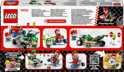 LEGO Super Mario - Mario Kart™ – Baby Mario vs. Baby Luigi - 72034