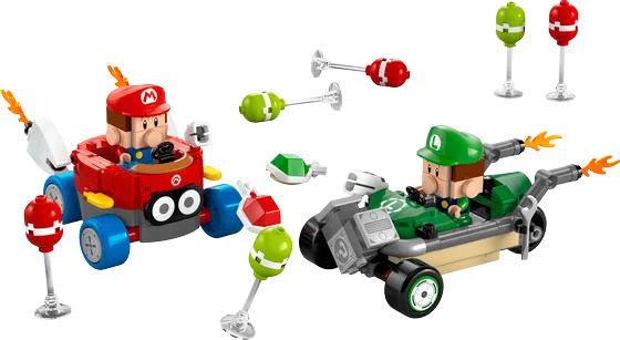 LEGO Super Mario - Mario Kart™ – Baby Mario vs. Baby Luigi - 72034