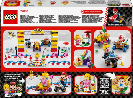 LEGO Super Mario - Mario Kart™ – Baby Peach en grand prix–set - 72036