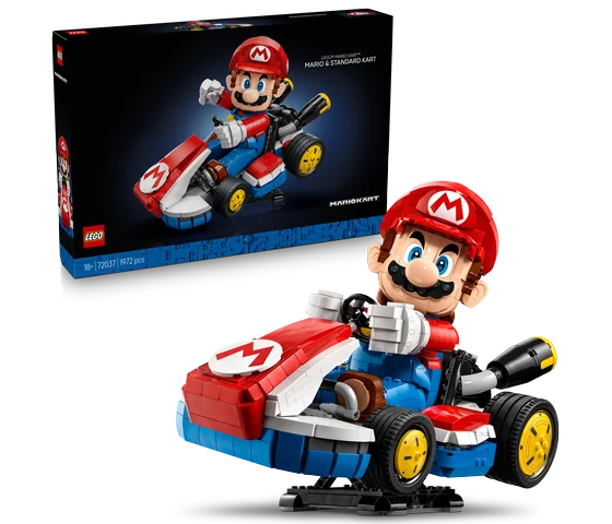 LEGO Super Mario - Mario Kart™ – Mario en standaardkart - 72037