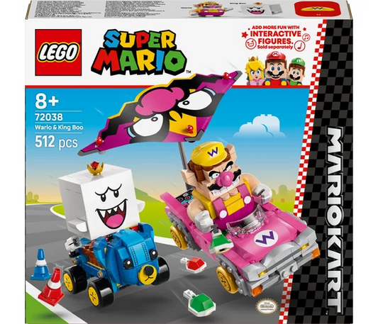 LEGO Super Mario - Mario Kart™ – Wario en King Boo - 72038