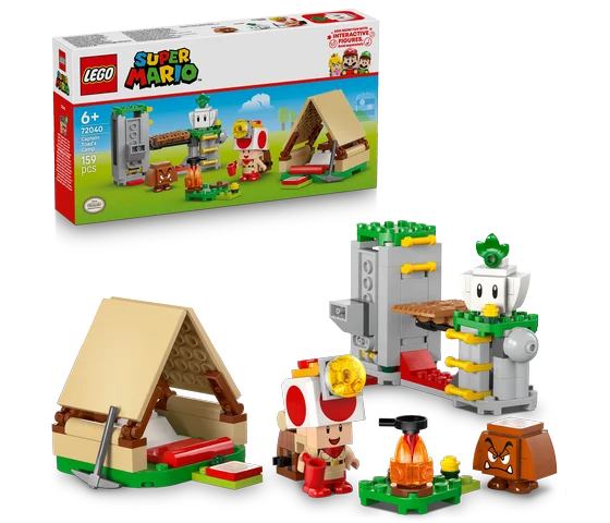 LEGO Super Mario - Toad-baas' kampeerplaats - 72040
