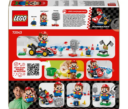 LEGO Super Mario - Mario Kart™ – Interactieve LEGO® Mario™ en standaardkart - 72043