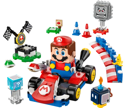 LEGO Super Mario - Mario Kart™ – Interactieve LEGO® Mario™ en standaardkart - 72043