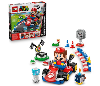 LEGO Super Mario - Mario Kart™ – Interactieve LEGO® Mario™ en standaardkart - 72043