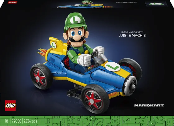 LEGO Super Mario - Mario Kart™: Luigi en Mach 8 - 72050