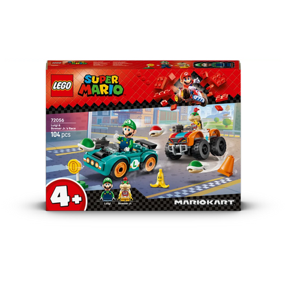LEGO Super Mario - Mario Kart™ – Luigi en Bowser Jr.'s race - 72056