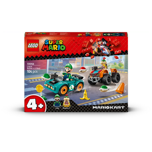 LEGO Super Mario - Mario Kart™ – Luigi en Bowser Jr.'s race - 72056