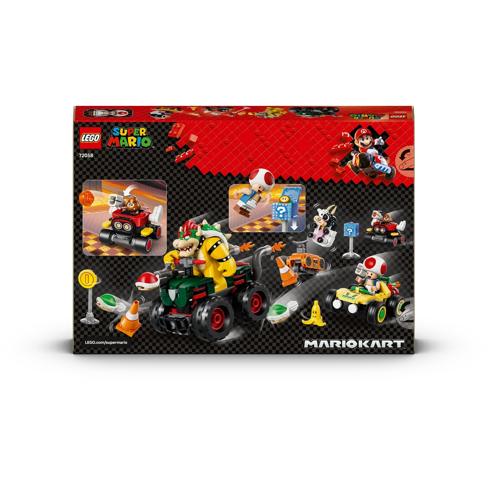 LEGO Super Mario - Mario Kart™ – Bowsers razende race - 72058