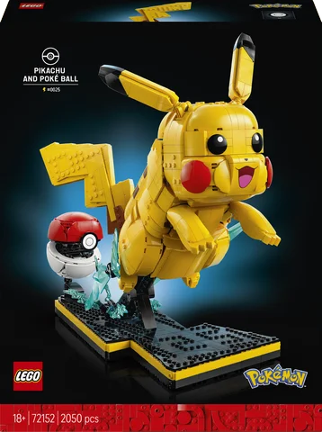 LEGO Pokémon - Pikachu en Pokéball - 72152