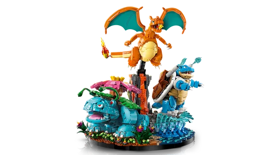 LEGO Pokémon - Venusaur, Charizard en Blastoise - 72153