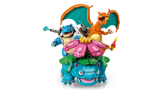 LEGO Pokémon - Venusaur, Charizard en Blastoise - 72153