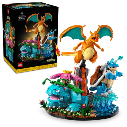 LEGO Pokémon - Venusaur, Charizard en Blastoise - 72153