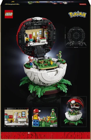 LEGO Pokémon - Pokéball met Trainer scènes - 72154