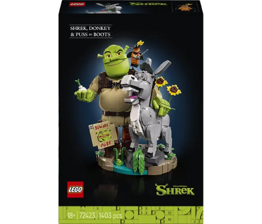 LEGO Shrek - Shrek, Ezel en de Gelaarsde Kat - 72423