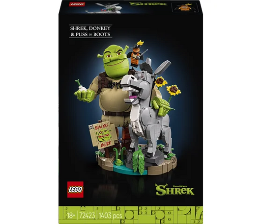 LEGO Shrek - Shrek, Ezel en de Gelaarsde Kat - 72423