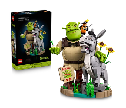 LEGO Shrek - Shrek, Ezel en de Gelaarsde Kat - 72423