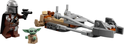LEGO Star Wars - De Mandalorian en Grogu's speederbike - 75436